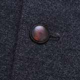 Men Cool Autumn Stand Trench Wool Jackets Male Gentlemen Jacket Business Blaser