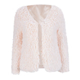 Fleece long-sleeve jacket