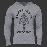 Bodybuilding Clothing Shirts Golds Gym Muscle Long Sleeve T Shirts Casual Sport Hoodies Sweatshirts Fitness Mens Tops  Wear