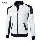 New Motorcycle Zipper Leather Jacket