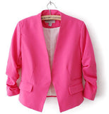 New Fashion Women Blazer Spring Slim Short Design Suit Blazer Coat Jackets