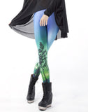 Women Sexy Universe Galaxy Printing Leggings AURORA SKY LEGGINGS Pants Elasticity Fashion Space