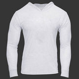 Bodybuilding Clothing Shirts Golds Gym Muscle Long Sleeve T Shirts Casual Sport Hoodies Sweatshirts Fitness Mens Tops  Wear