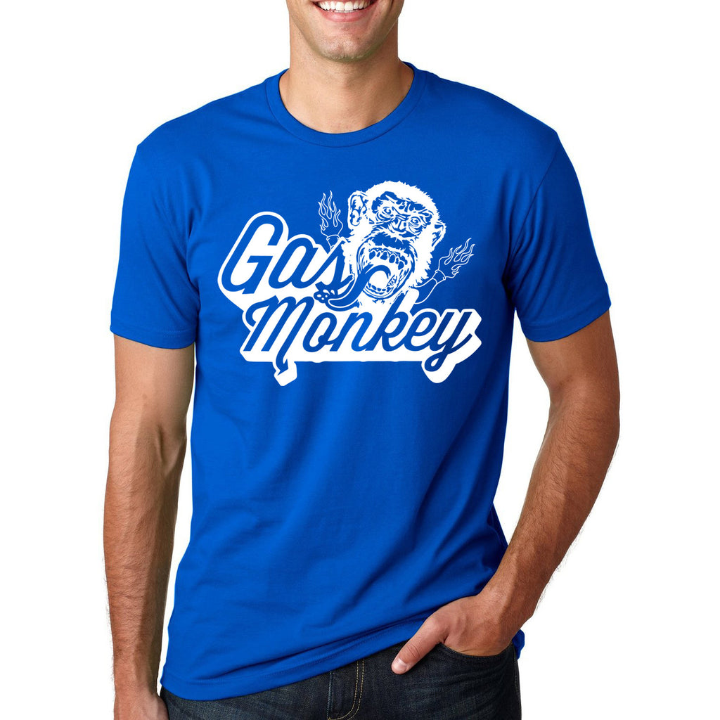 Gas Monkey Graphics Print T-Shirts