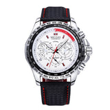 MEGIR Famous Brand Mens Watches Top Brand Luxury Business Quartz-watch  Clock Leather Strap Male Wristwatch Relogio Masculino