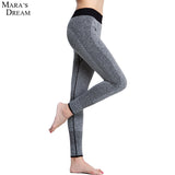 Women Yoga Elastic Sports Pants