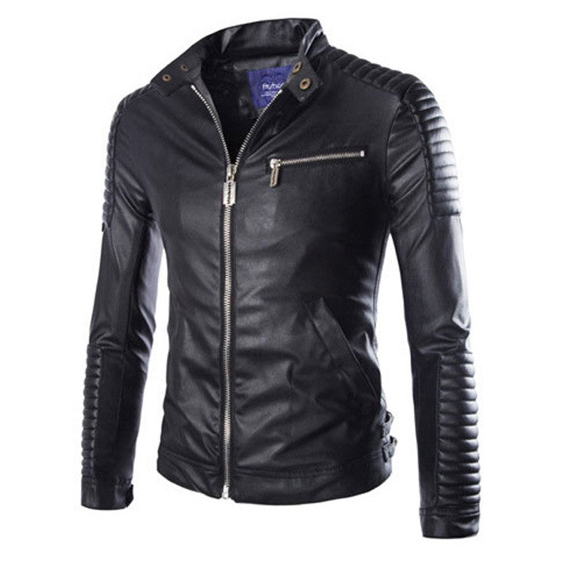 Stylish Men's Leather Road Jacket – Models Industry