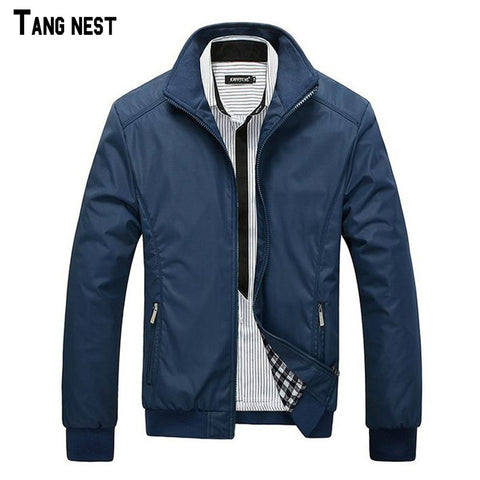 Men's Solid Fashion Jacket