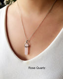 Multi Color Quartz Necklaces