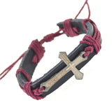 Cross Bracelets Charm Bracelet 100% Brand Genuine Leather Bracelets Mens Bracelets 2014 Bracelets Bangles