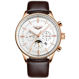 Top Brand GUANQIN New Fashion&Casual Watches Men's Big Dial Quartz Watch Luxury Designer 8 Colors Men Wristwatches