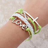 New paracord bracelet jewelry bracciali uomo multilayer Charm bracelet pulsera hombre leather anchor bracelet men bijoux homme