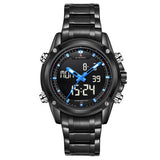 Top Men Watches Luxury Brand Men's Quartz Hour Analog Digital LED Sports Watch Men Army Military Wrist Watch Relogio Masculino