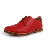 Men Leather Shoes New Fashion Men Casual Flat Spring And Autumn Oxford Shoes