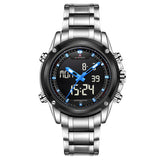 Top Men Watches Luxury Brand Men's Quartz Hour Analog Digital LED Sports Watch Men Army Military Wrist Watch Relogio Masculino