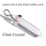 D.M. 22 colors hexagonal quartz crystal pendants for diy tattoo choker necklace genuine raw healing crystals point pingente