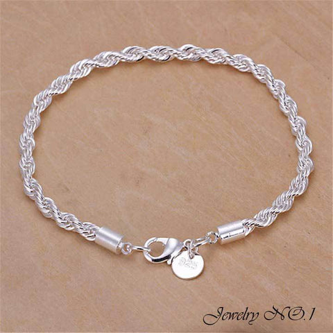 Bracelet Plated Silver Bracelet Fashion Jewelry For Men Women Bracelets For Women