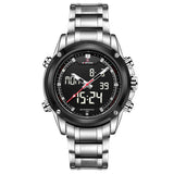 Top Men Watches Luxury Brand Men's Quartz Hour Analog Digital LED Sports Watch Men Army Military Wrist Watch Relogio Masculino