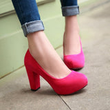 Fashion Pumps Sexy  High Heel Shoes Brand Design Red Bottom Platform Women Party Shoes
