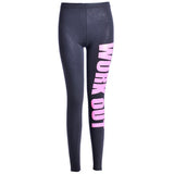 New Summer-Autumn Printed Leggings For Womens Fashion Workout  Women Sport Leggings Fitness Gym Stretch Leggings 6 Colors