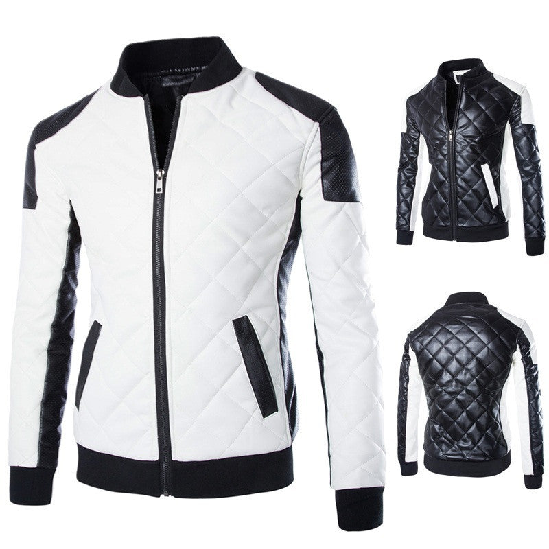 New Motorcycle Zipper Leather Jacket – Models Industry