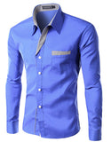 New Dress Fashion Quality Long Sleeve Shirt Men Slim Design,Formal Casual Male Dress Shirt