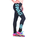 New Summer-Autumn Printed Leggings For Womens Fashion Workout  Women Sport Leggings Fitness Gym Stretch Leggings 6 Colors