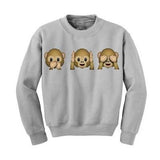 Fall Fashion Women Clothing Cartoon Cute Womens Hoodie Monkeys Adventure Time Sweatshirt Hoddies Femme