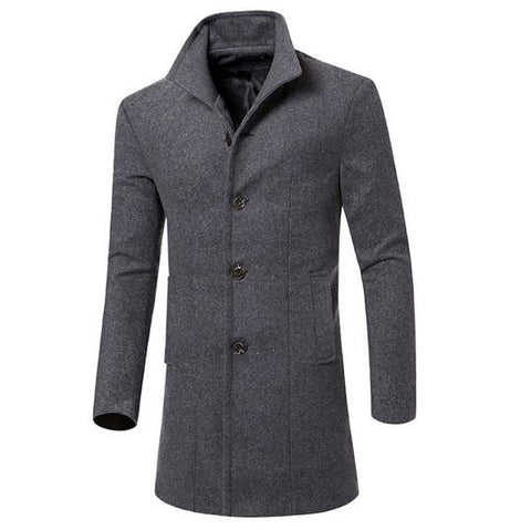 Men Winter Wool Jacket